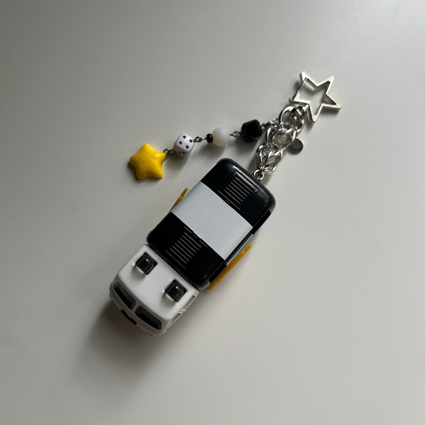 Noodle Express Beaded Keychain
