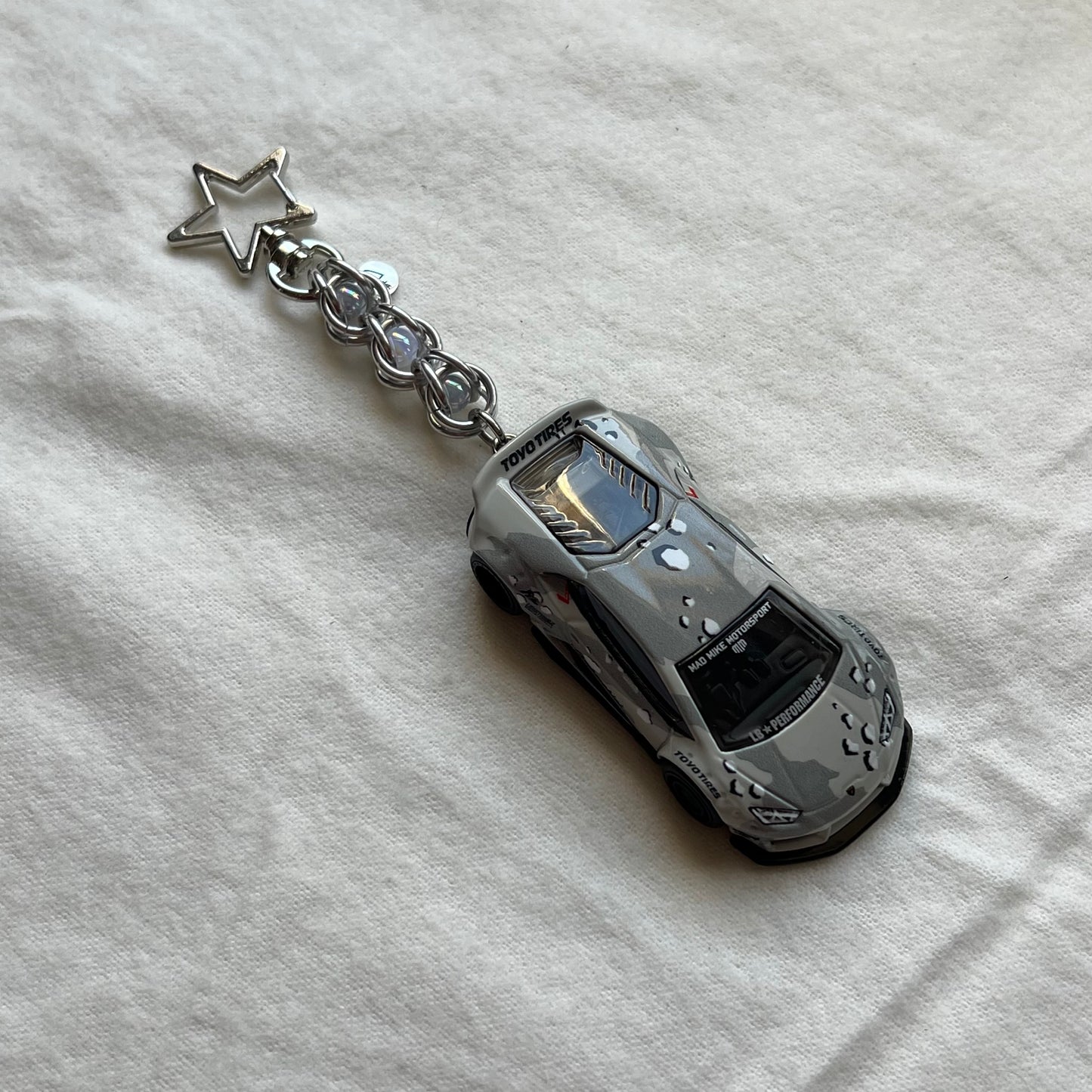 Lamborghini Huracán Coupe Beaded Keychain