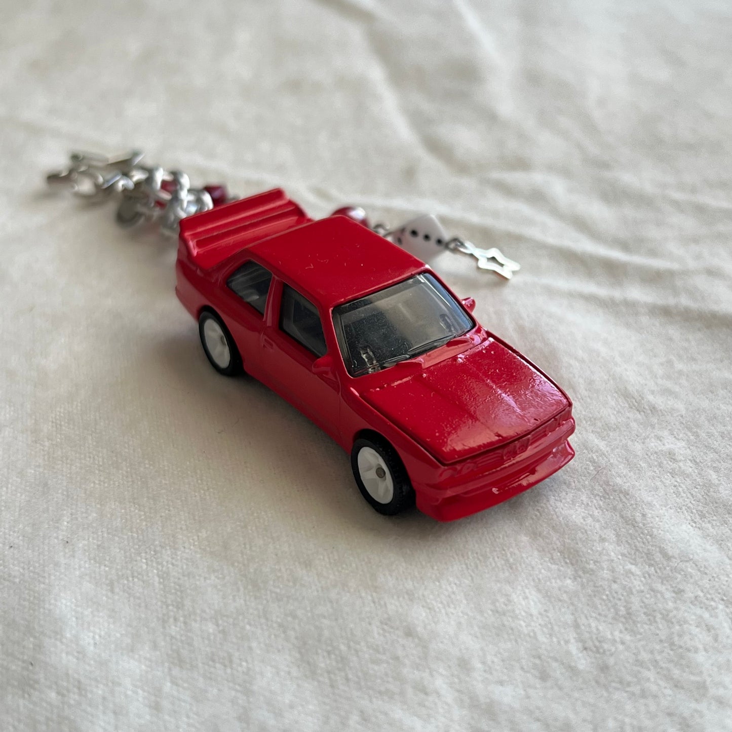 BMW E30 Beaded Keychain