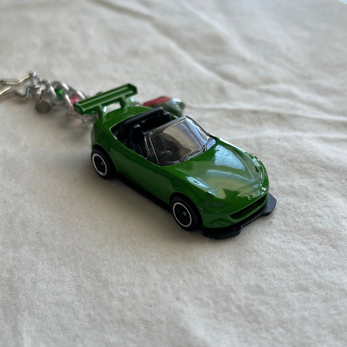 ND Miata Beaded Keychain