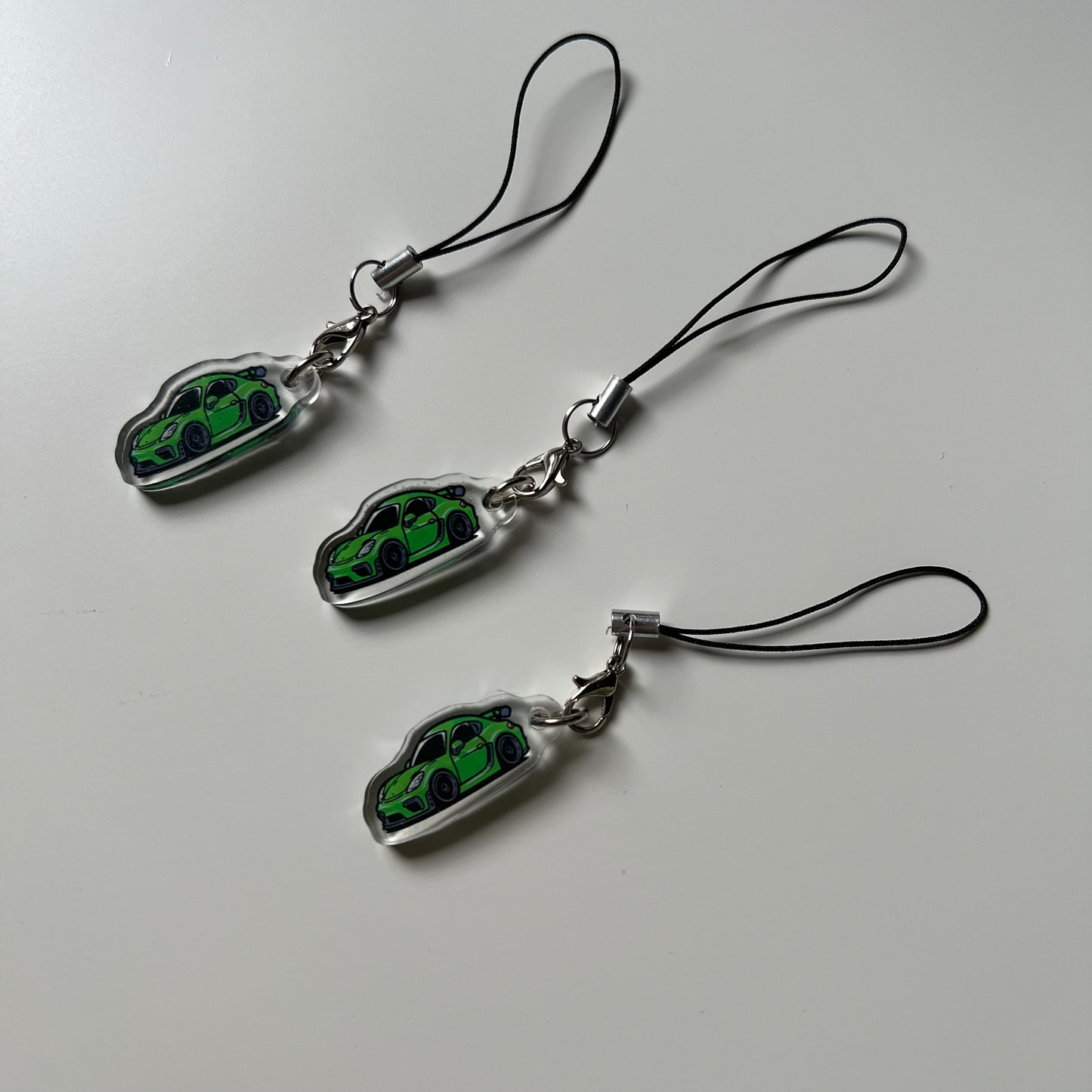 Porsche GT4 Phone Charm