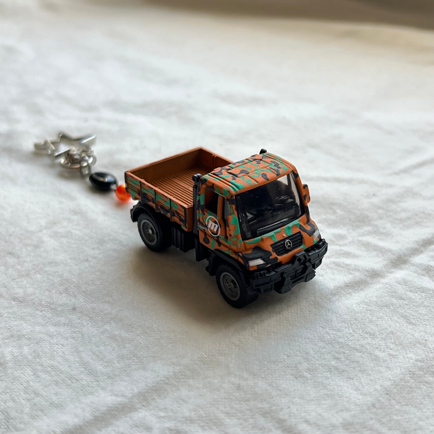 Mercedes-Benz Unimog Beaded Keychain