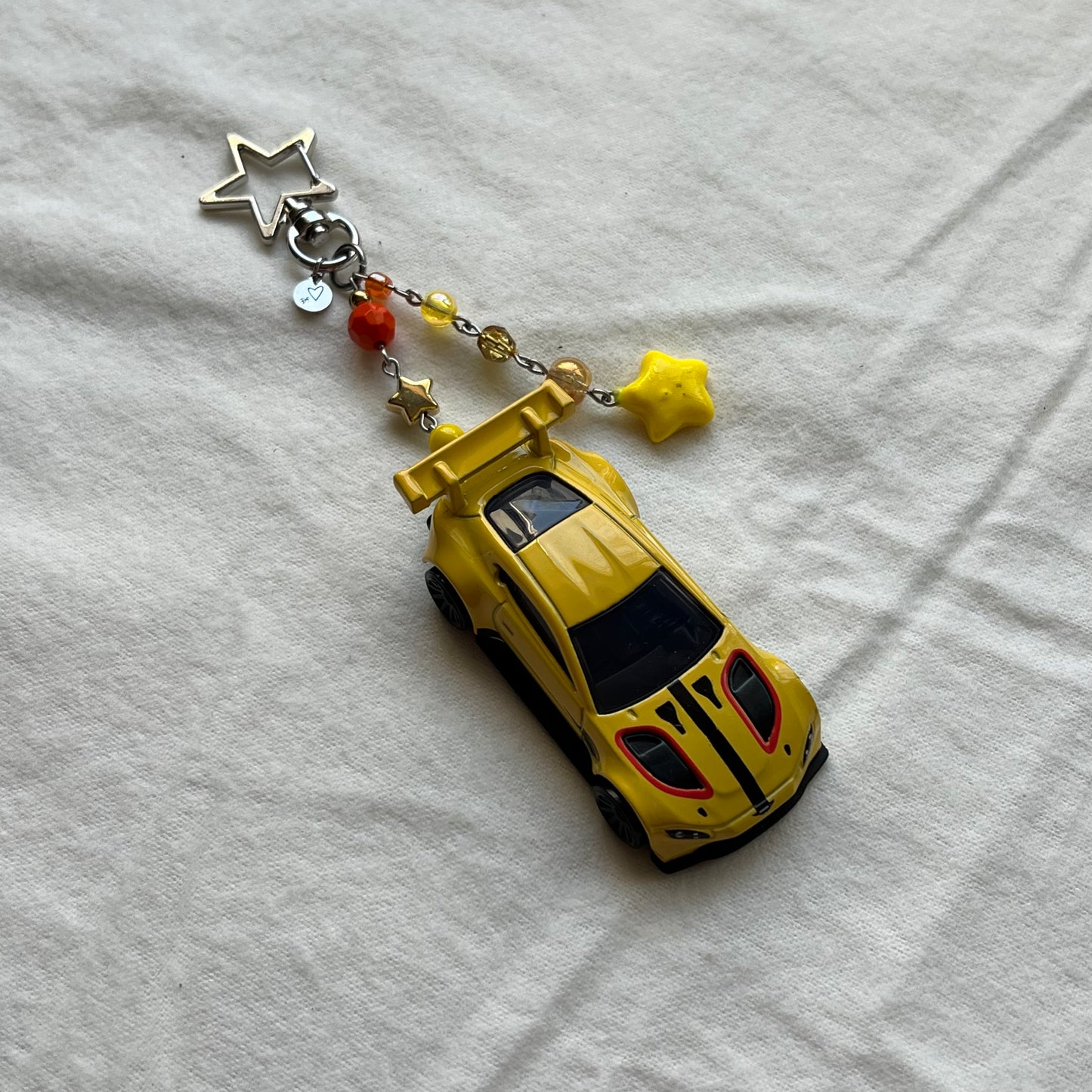 Aston Martin Vantage GTE Beaded Keychain