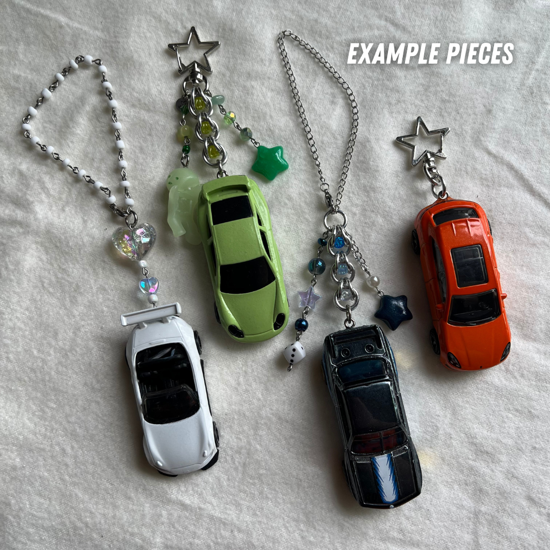 Build Your Dream Diecast Car Keychain - Customer Provides Car (Custom Order)