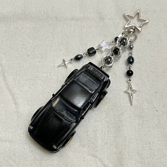Porsche 934 Beaded Keychain