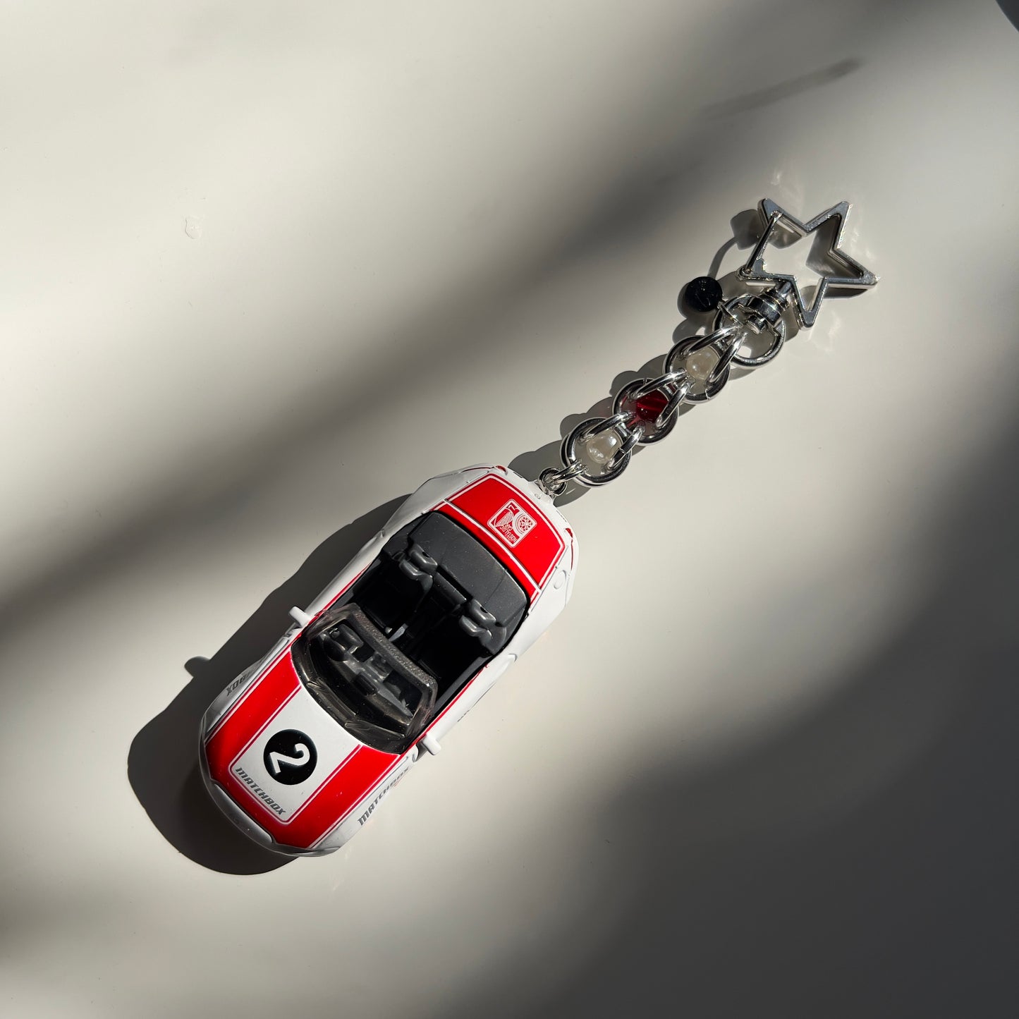 ‘15 Mazda MX-5 Miata Beaded Keychain