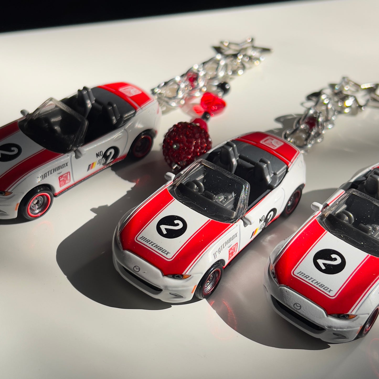 ‘15 Mazda MX-5 Miata Beaded Keychain