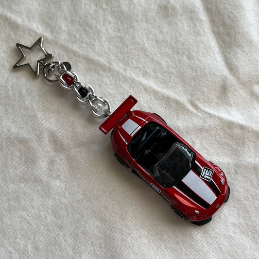 ND Miata Beaded Keychain