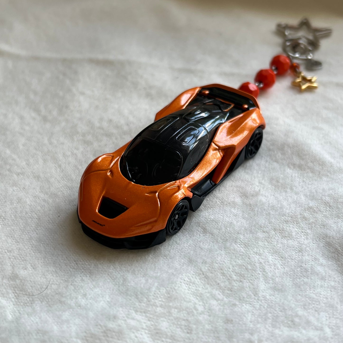 Mclaren W1 Beaded Keychain