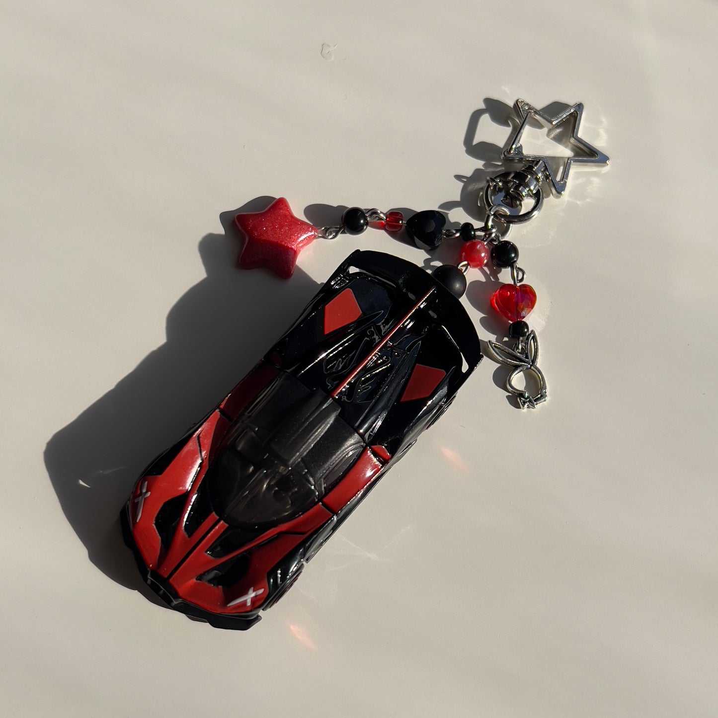 Bugatti Bolide Beaded Keychain