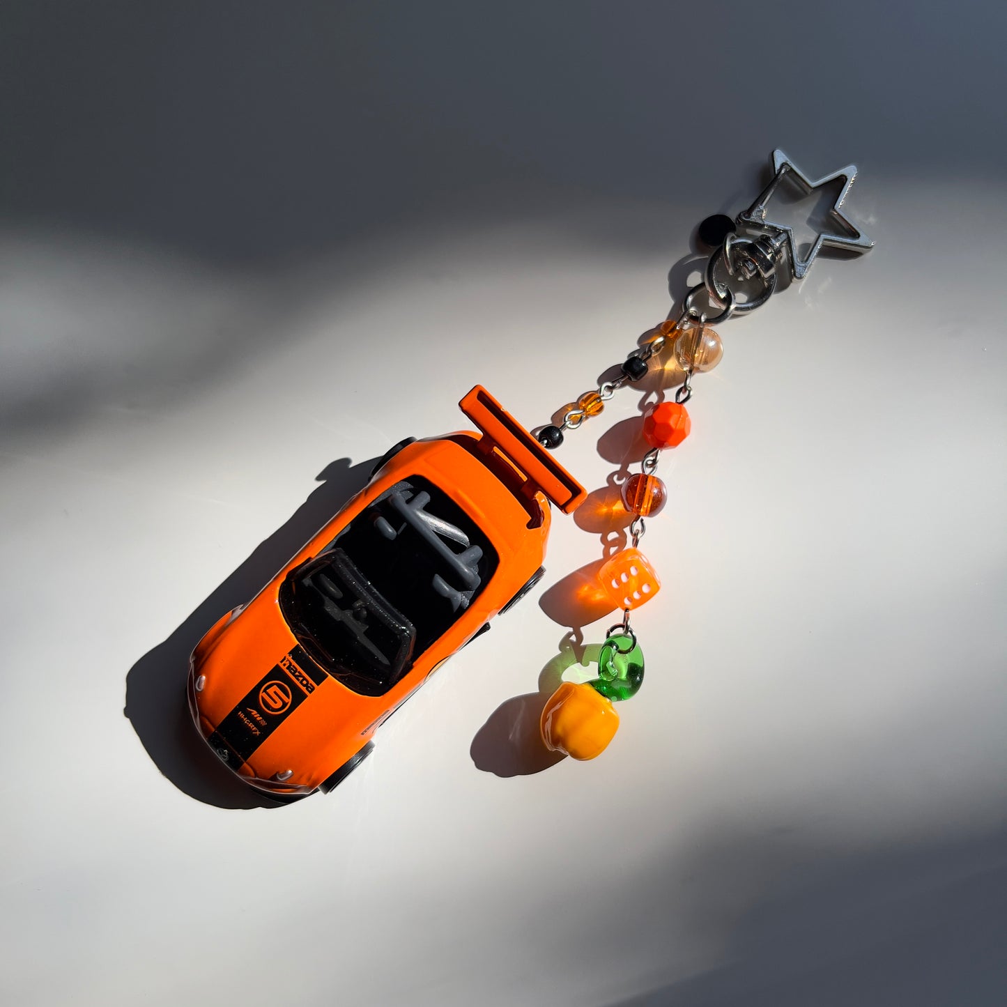 15 Mazda MX-5 Miata Beaded Keychain