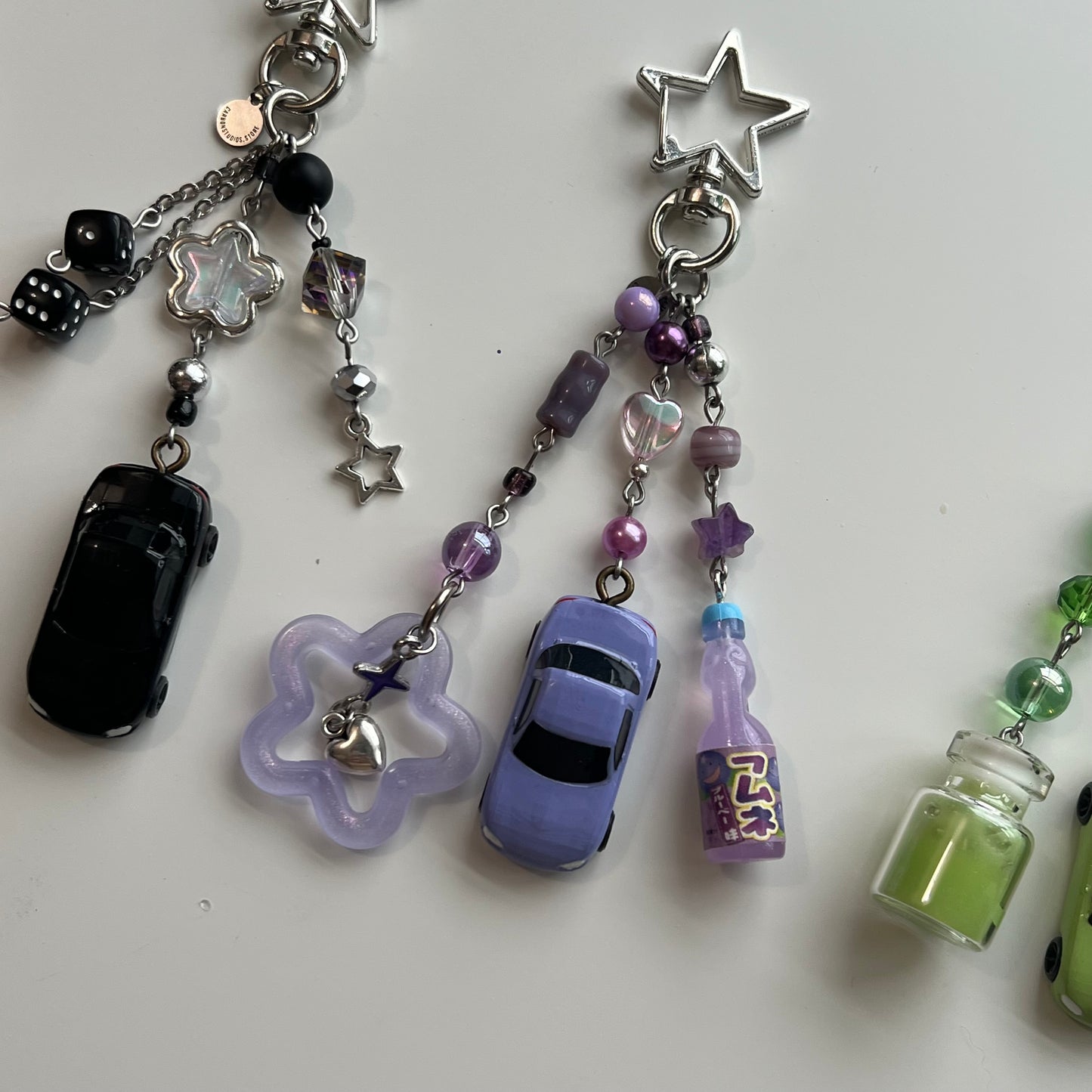 NB Miata Beaded Keychains