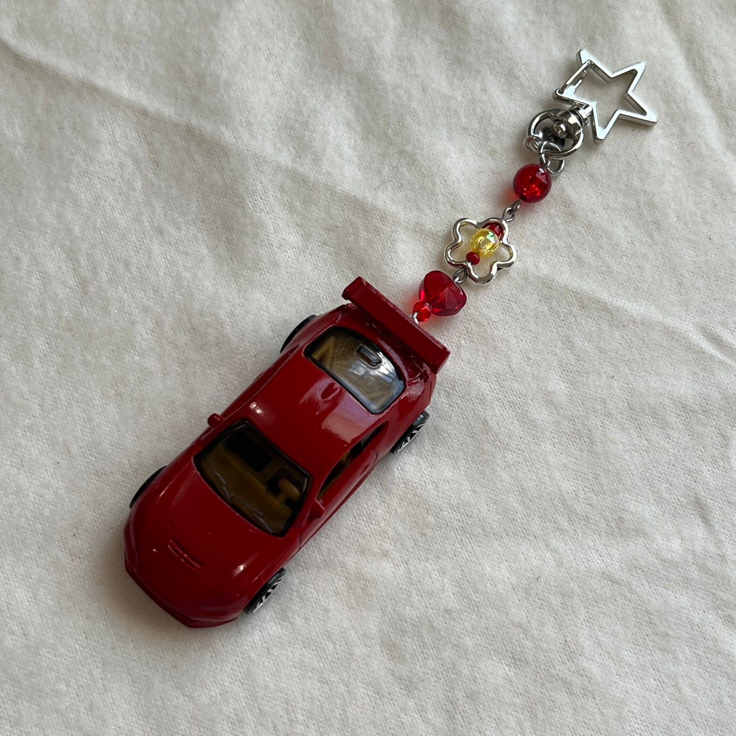 Toyota GR86 Beaded Keychain