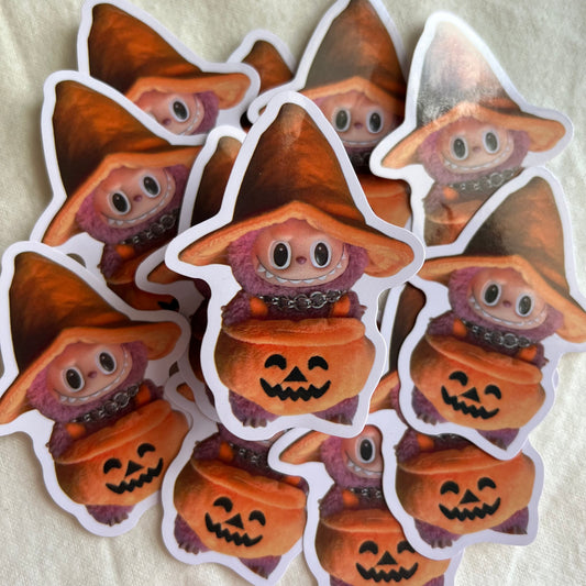 Halloween Monster Single Stickers