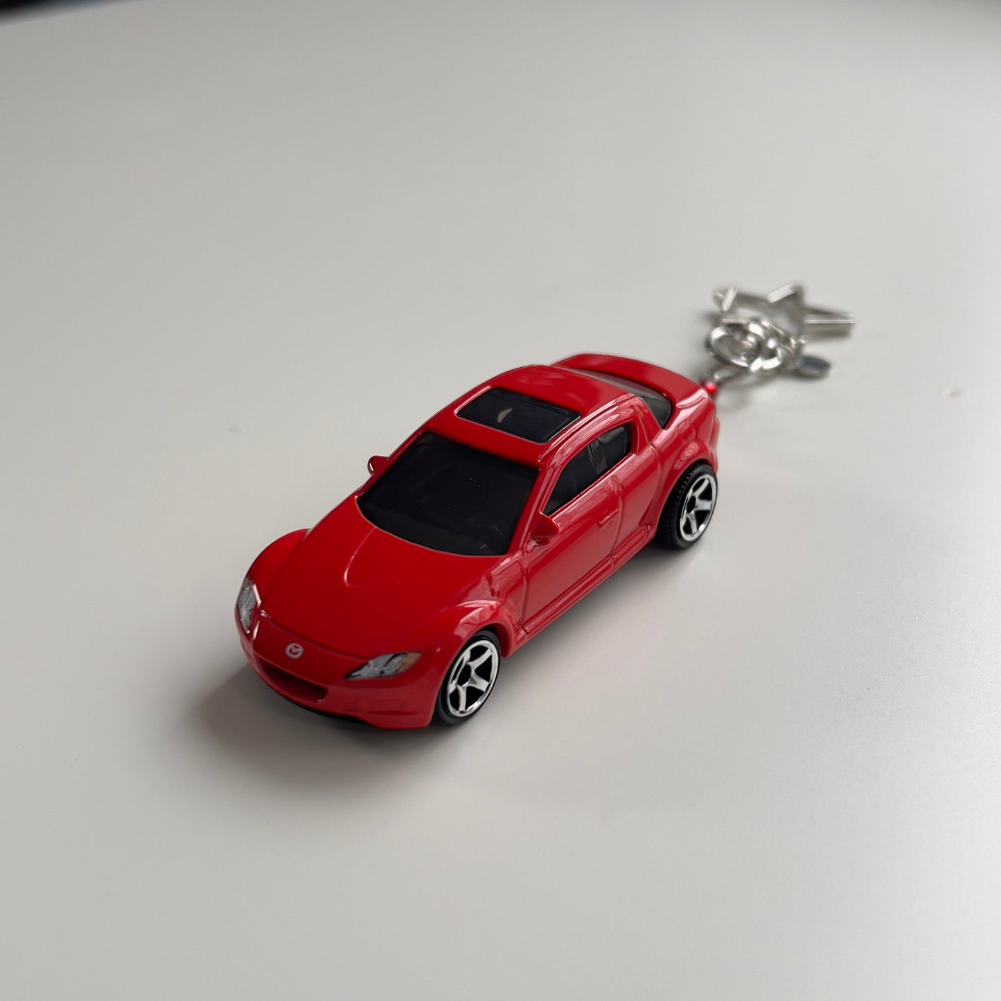 Mazda RX-8 Beaded Keychain