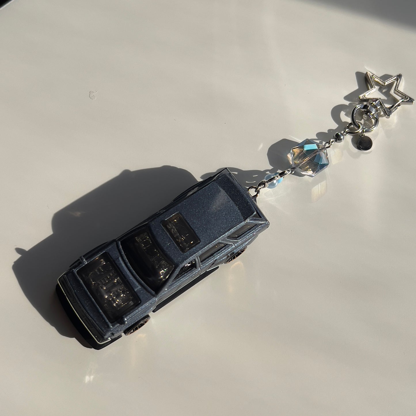 Nissan Maxima Beaded Keychain