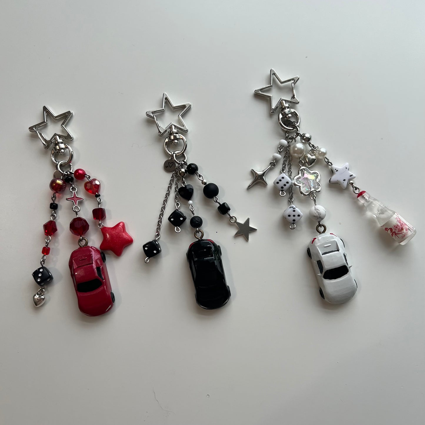 ND RF Miata Beaded Keychains