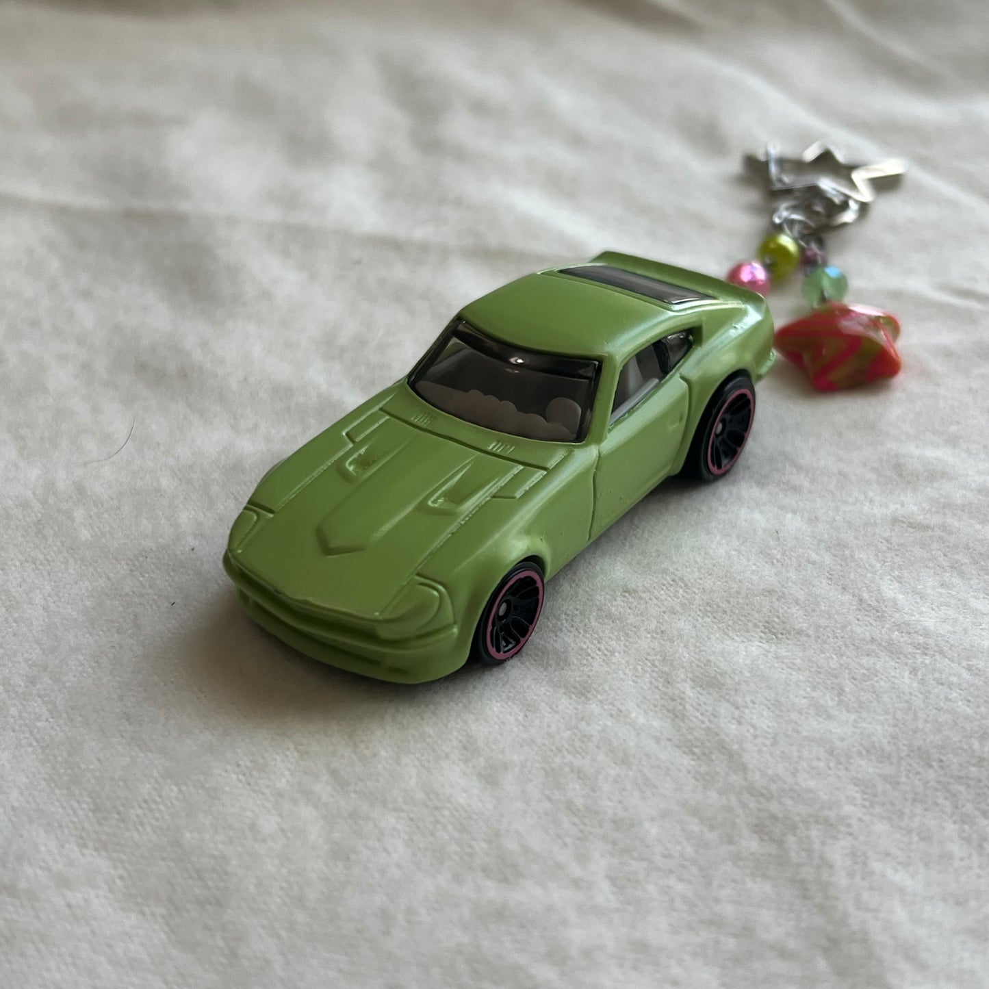 Nissan Datsun Beaded Keychain
