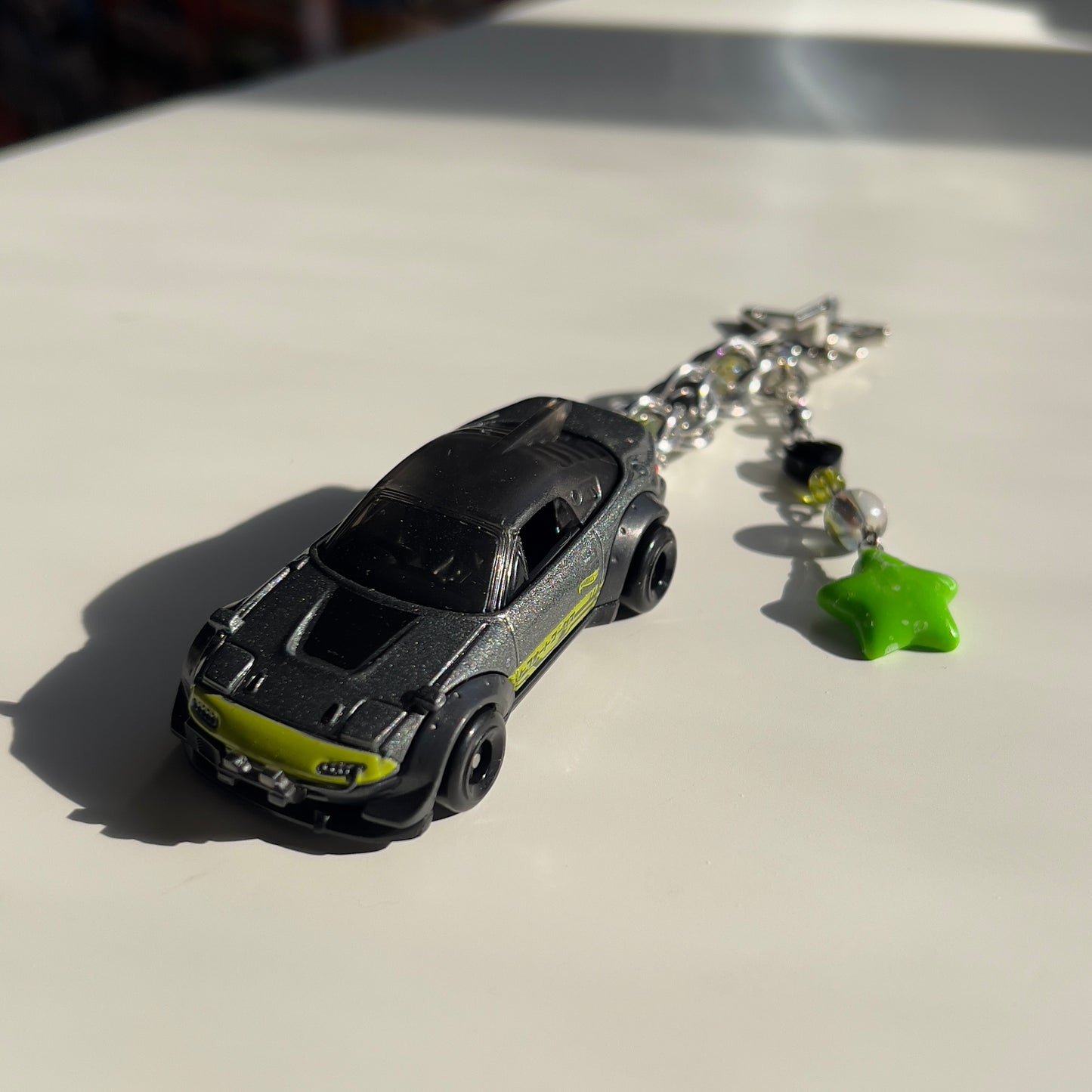 NA Mazda Miata Beaded Keychain