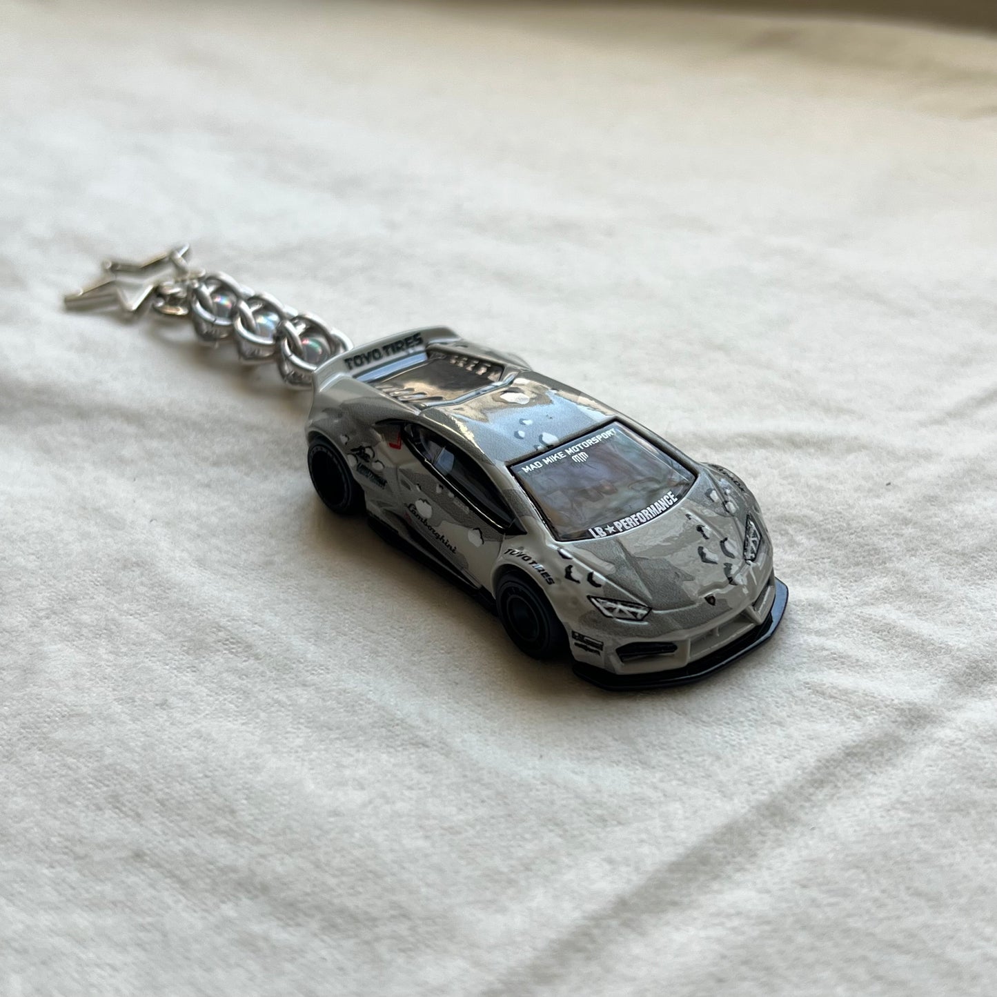 Lamborghini Huracán Coupe Beaded Keychain
