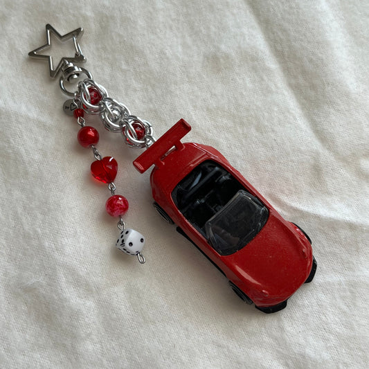 ND Miata Beaded Keychain