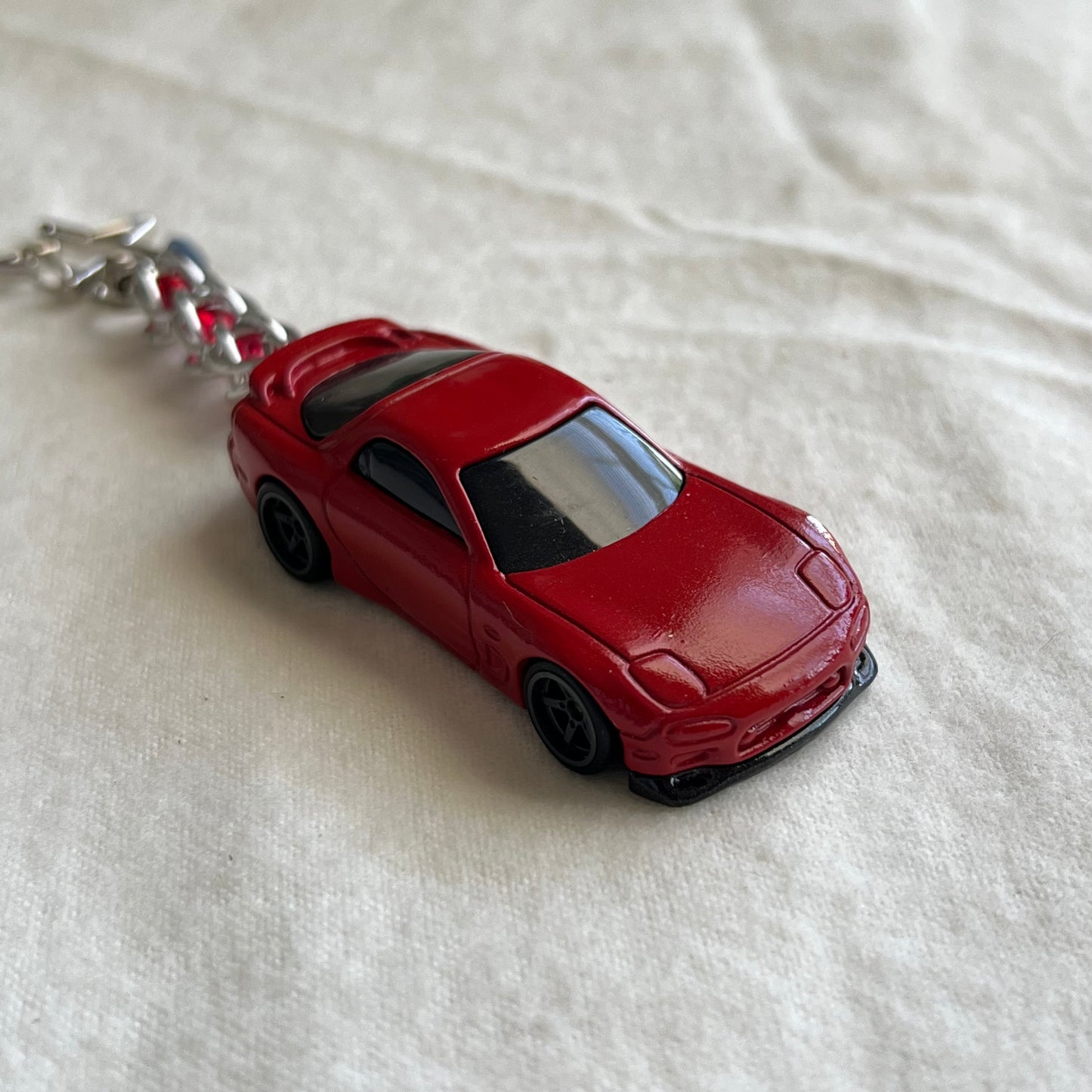 RX-7 Beaded Keychain