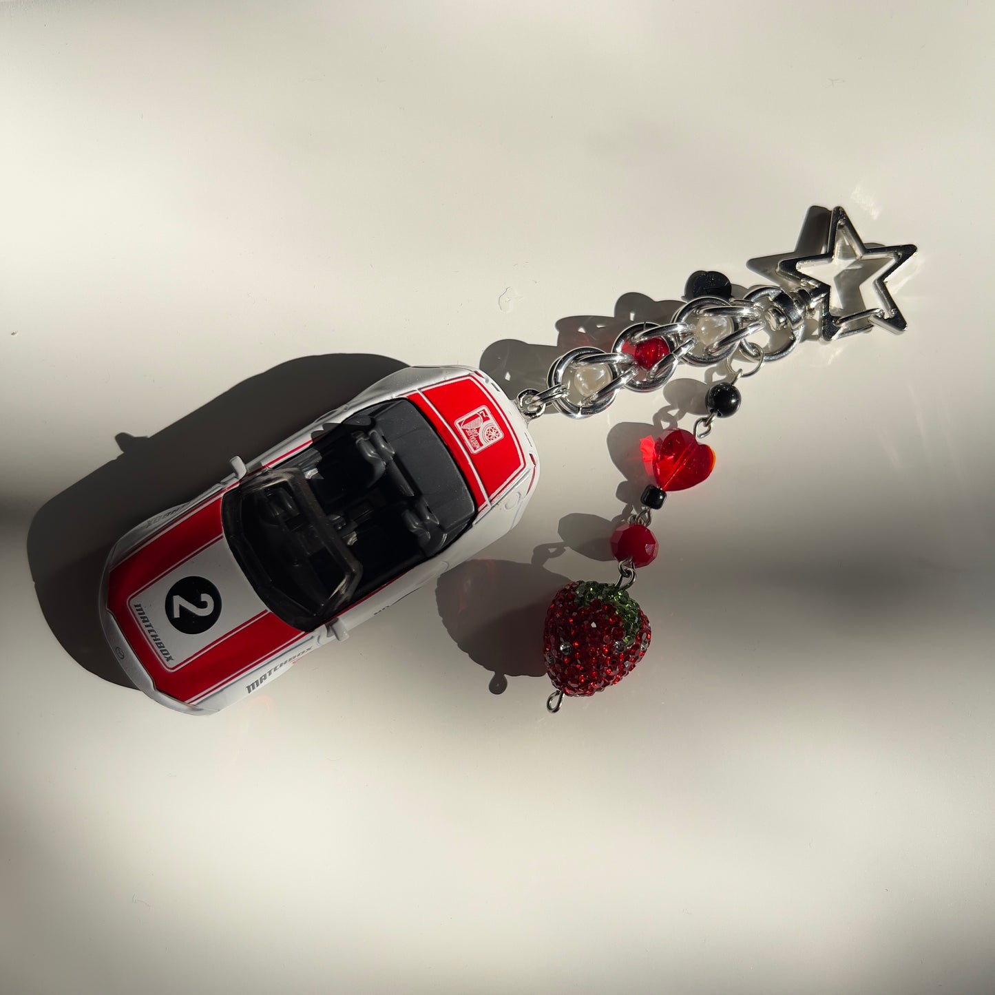 ‘15 Mazda MX-5 Miata Beaded Keychain