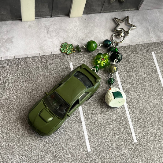 Subaru WRX STI Beaded Keychain