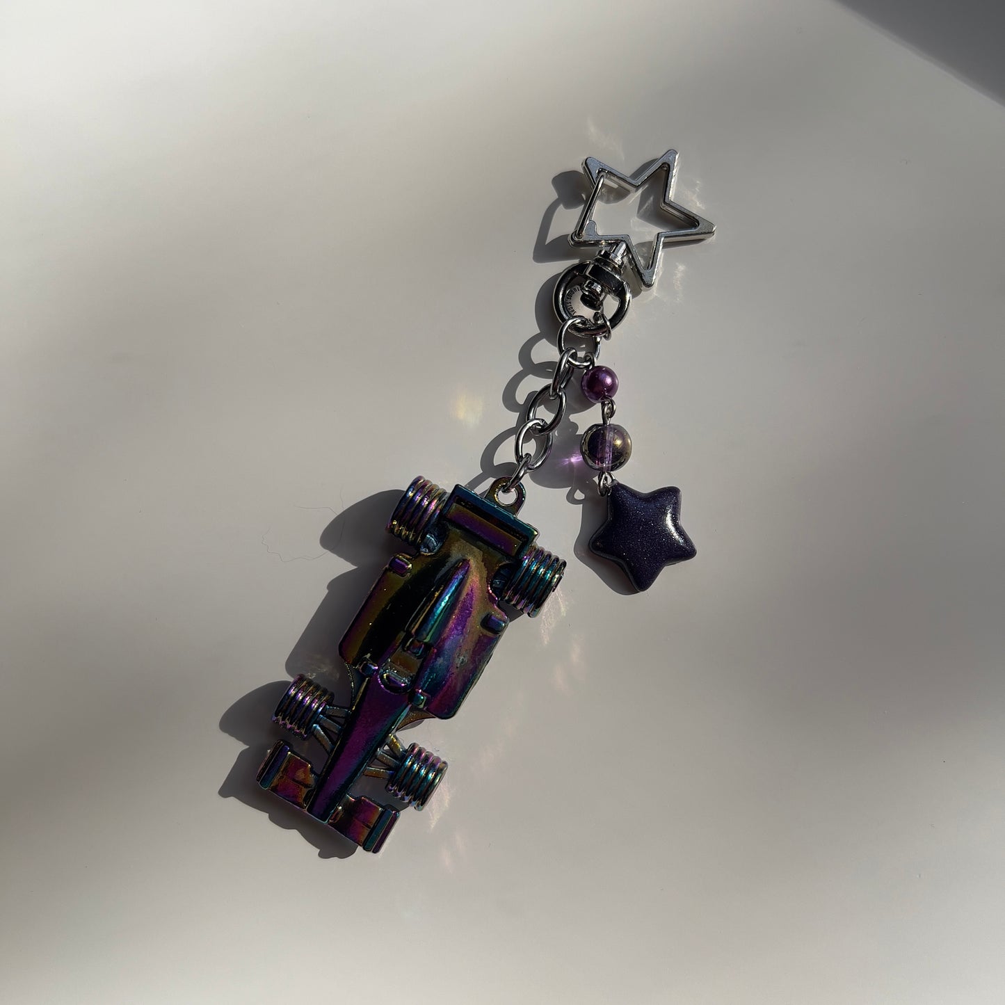 F1 Beaded Keychain