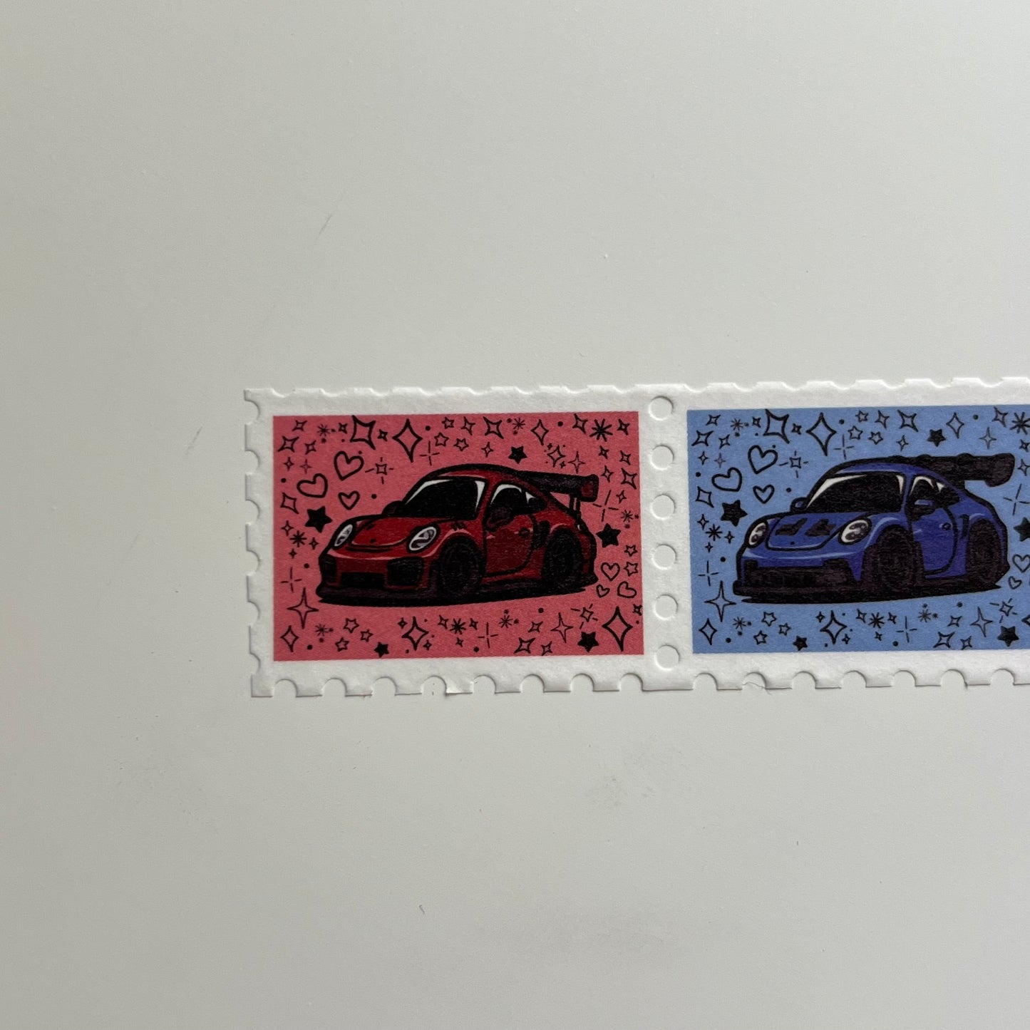 Porsche GT2, GT3, GT4 Stamp Washi Tape