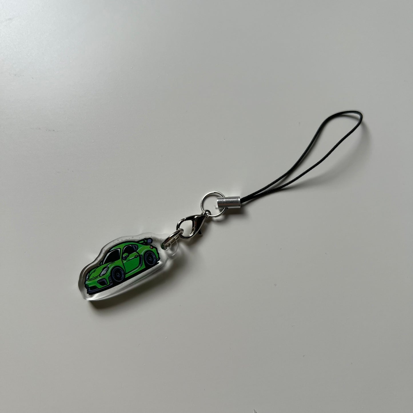 Porsche GT4 Phone Charm