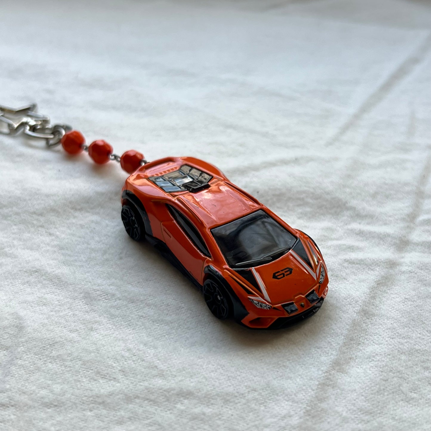 Lamborghini Huracán Sterrato Beaded Keychain