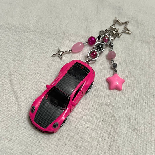 Porsche 911 Carrera 4S Beaded Keychain