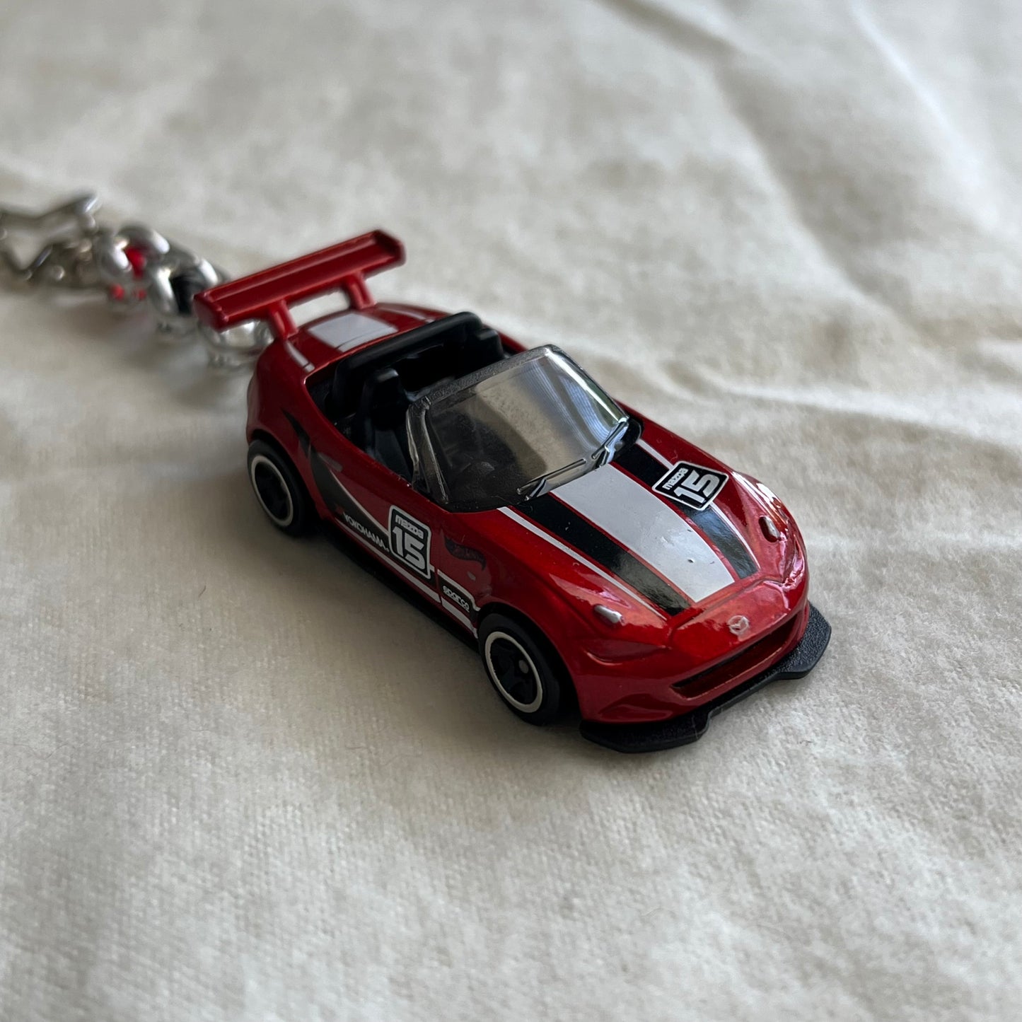 ND Miata Beaded Keychain
