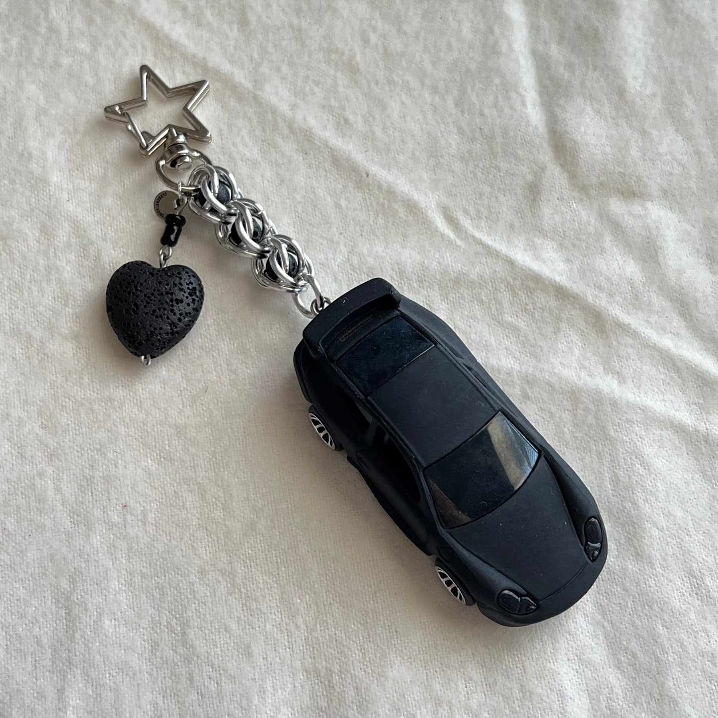 Porsche 911 GT3 Cup Beaded Keychain