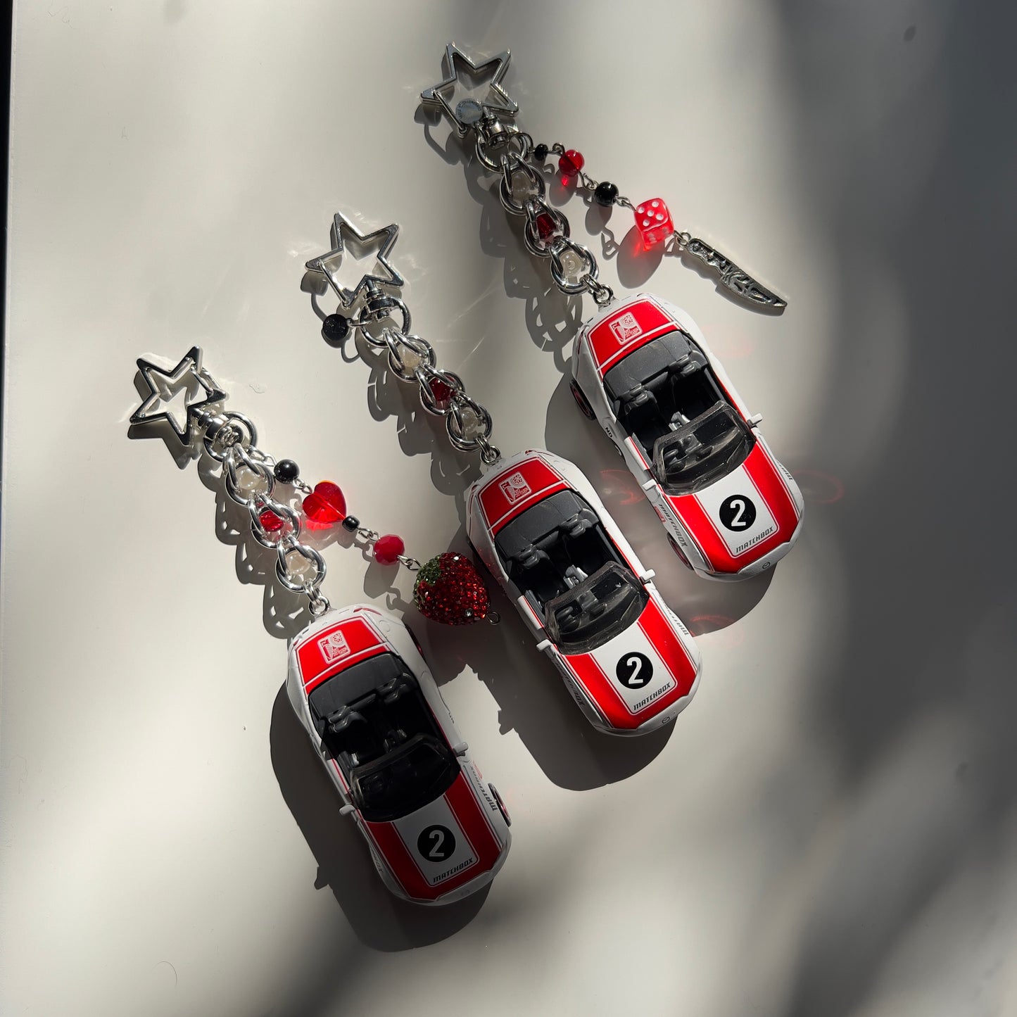 ‘15 Mazda MX-5 Miata Beaded Keychain