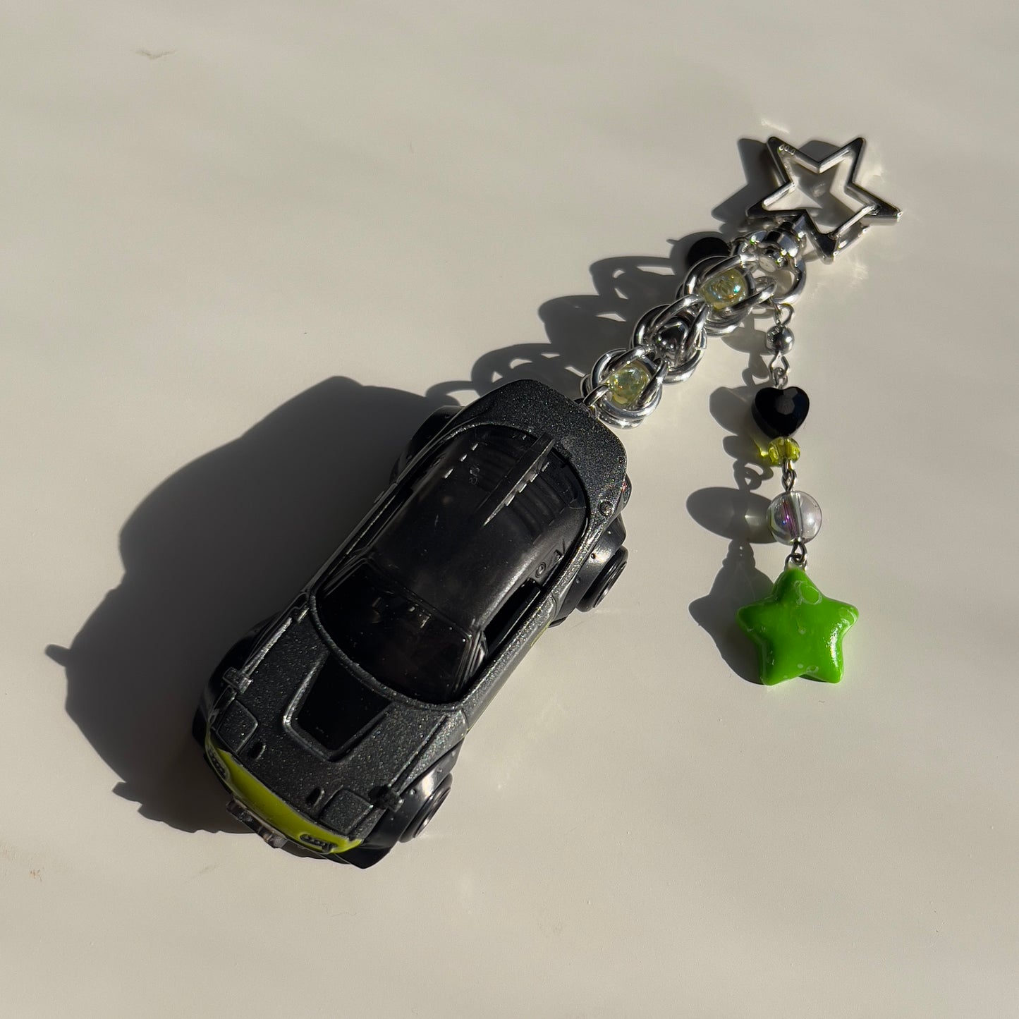 NA Mazda Miata Beaded Keychain