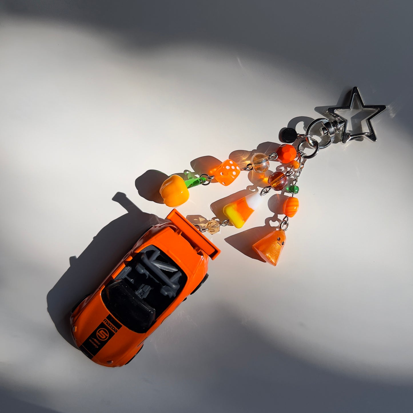 15 Mazda MX-5 Miata Beaded Keychain