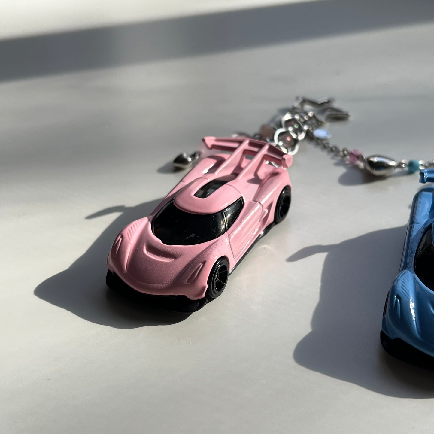 Koenigsegg Jesko Matching Pair Beaded Keychains