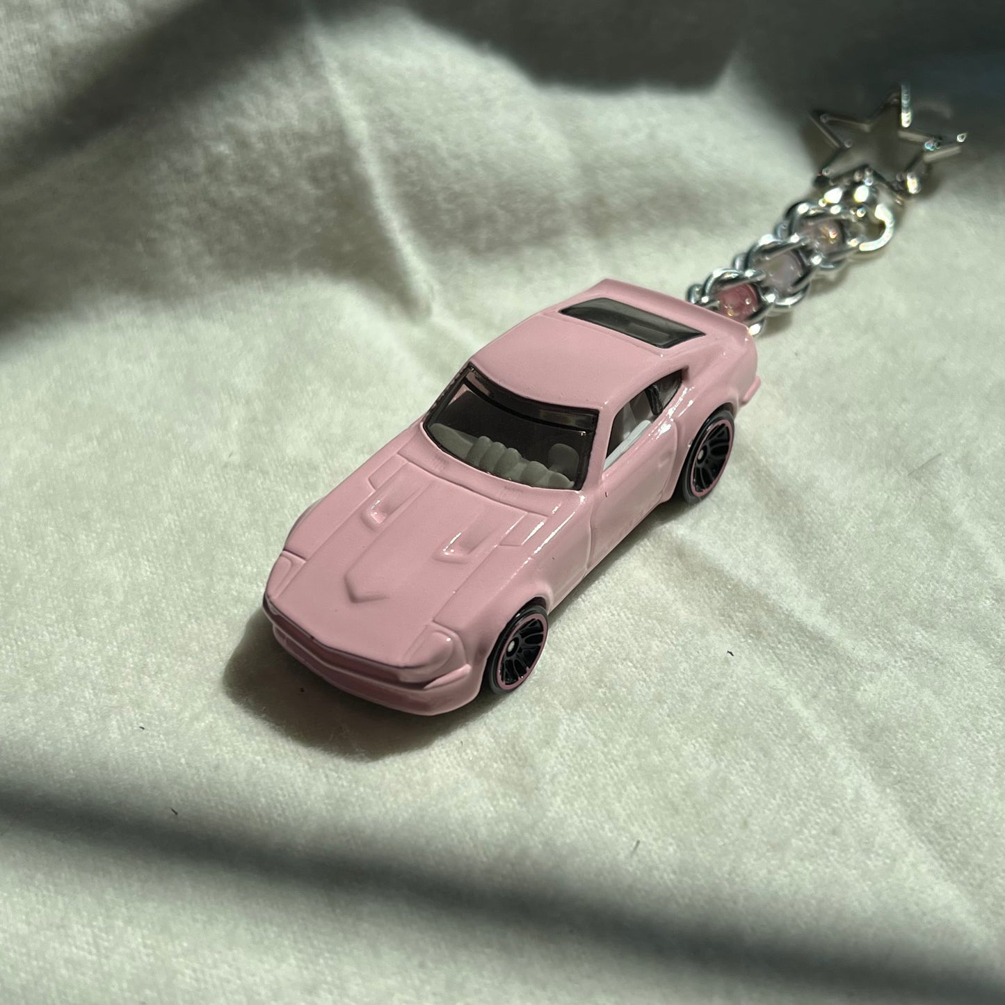 Nissan Datsun Beaded Keychain