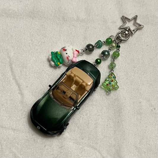 2015 Mazda MX-5 Miata x Kitty Beaded Keychain