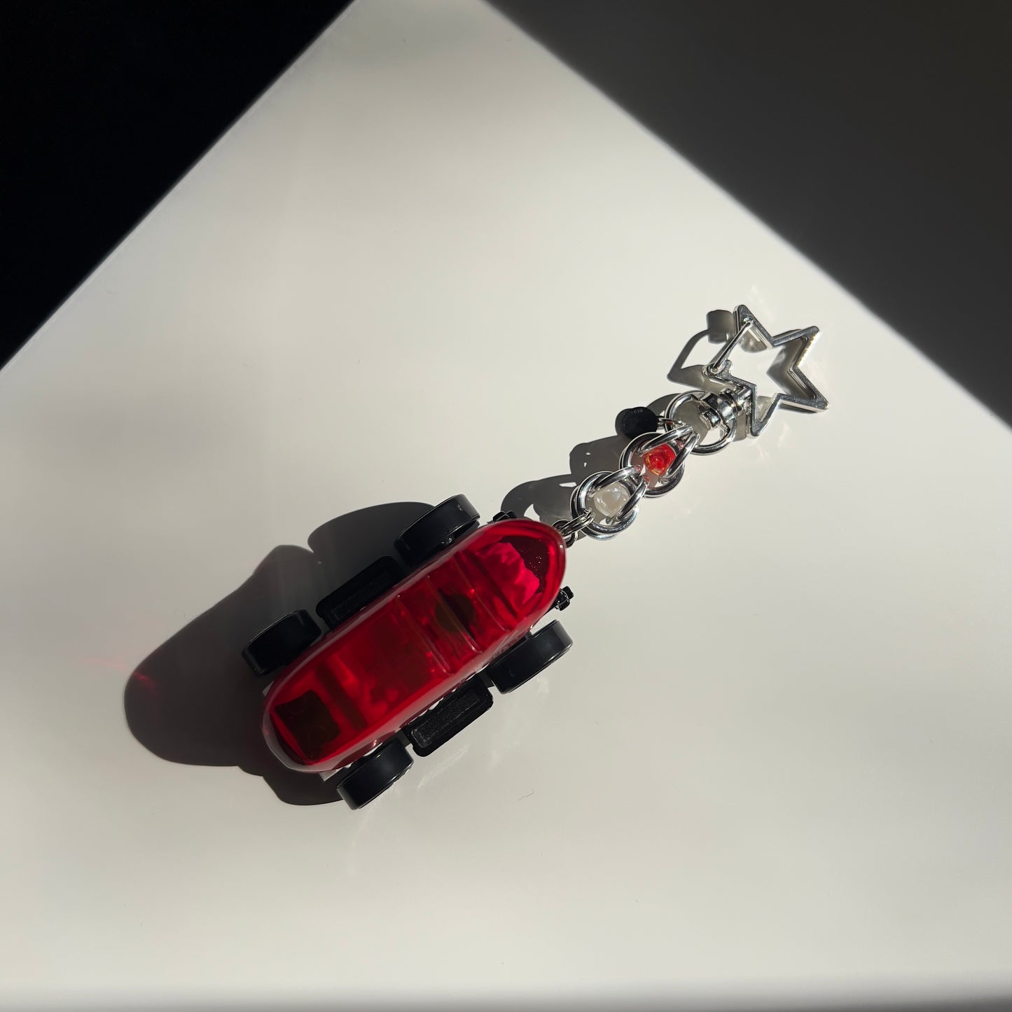 Sushi Tuner Beaded Keychain