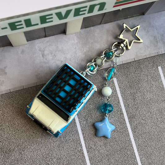 ‘72 Toyota Land Cruiser J50 Beaded Keychain