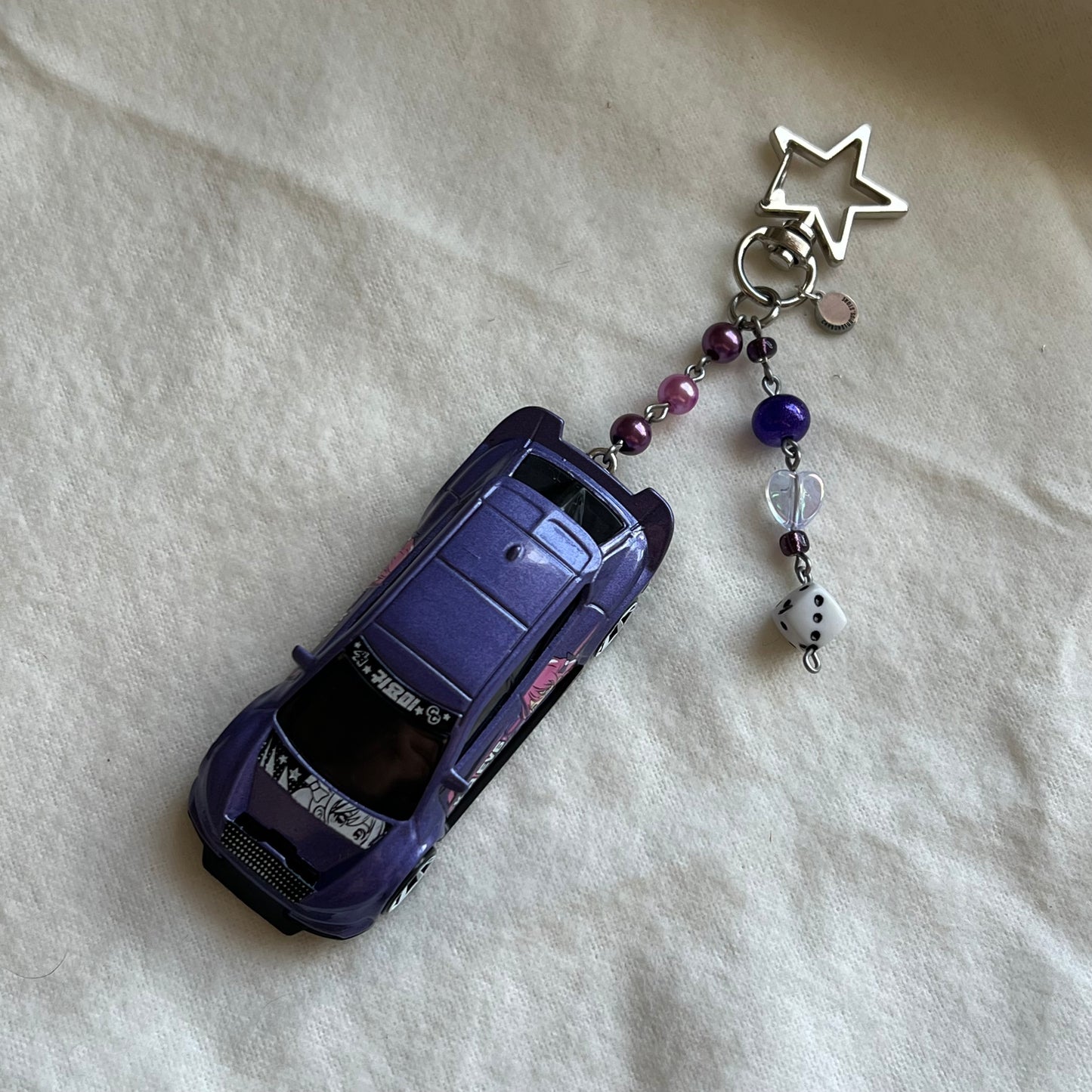 Kia EV9 Beaded Keychain