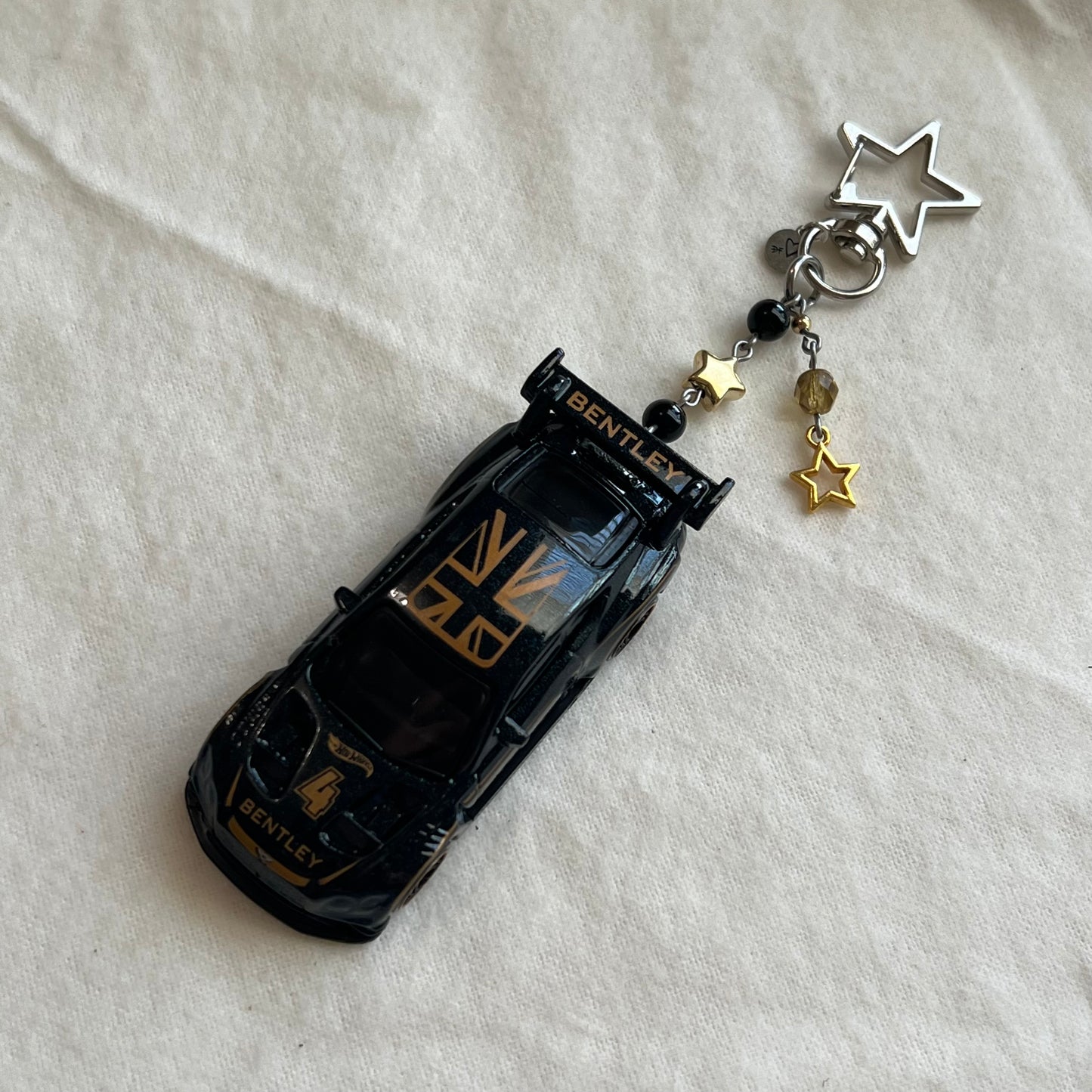 Bentley Beaded Keychain
