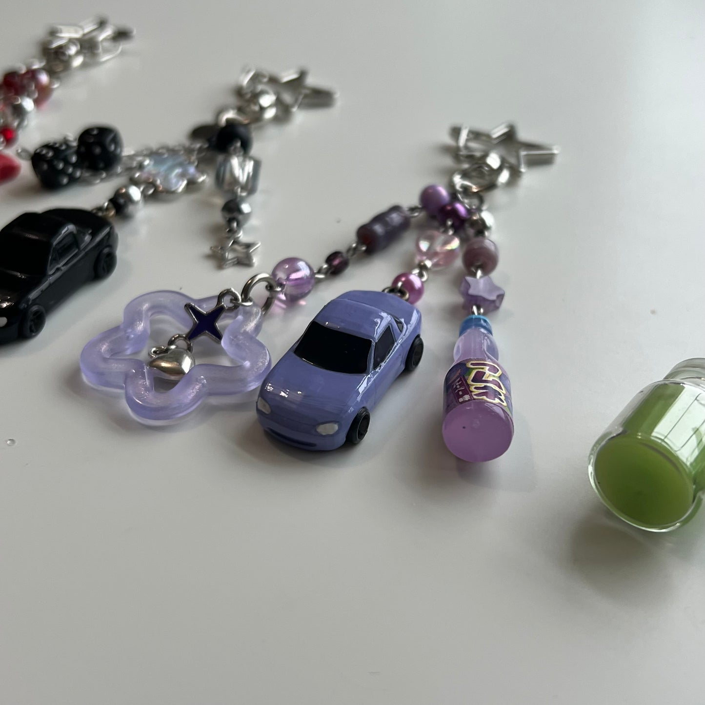 NB Miata Beaded Keychains