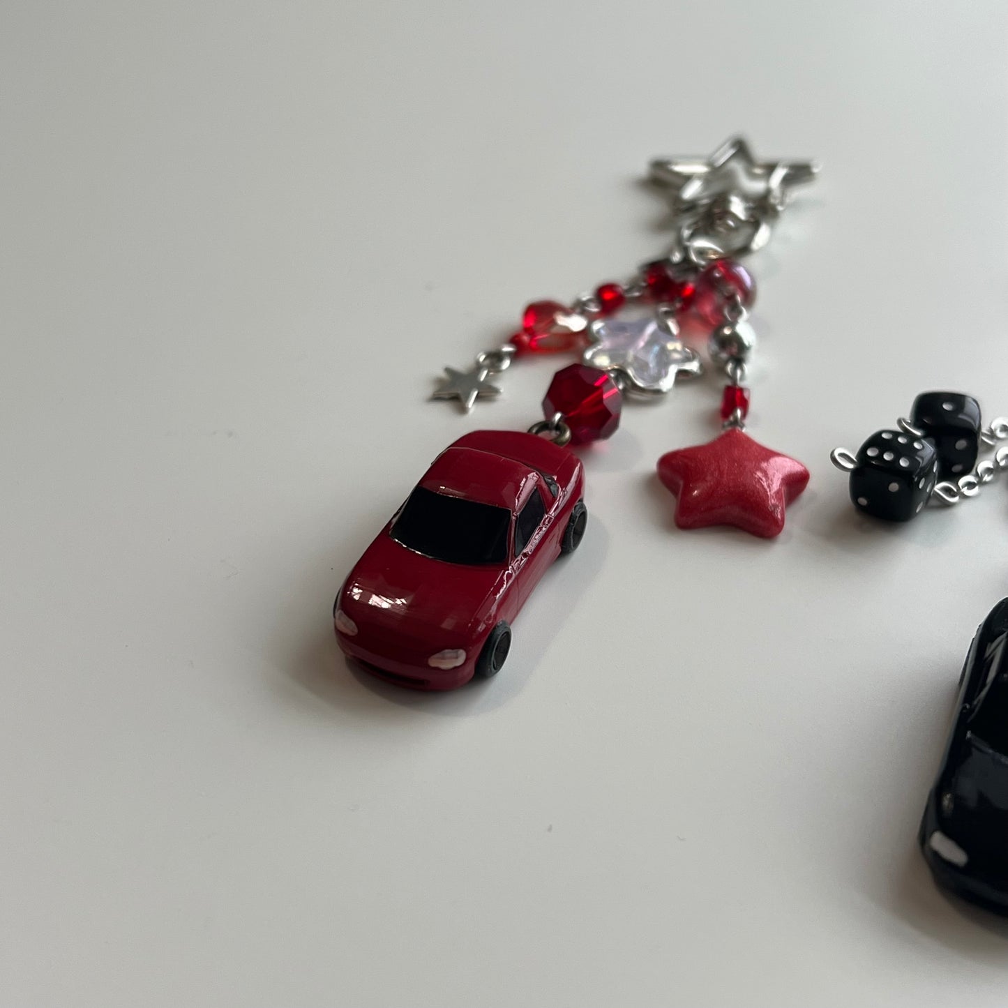 NB Miata Beaded Keychains