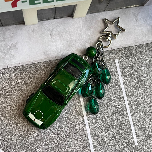 1996 Porsche Carrera Beaded Keychain