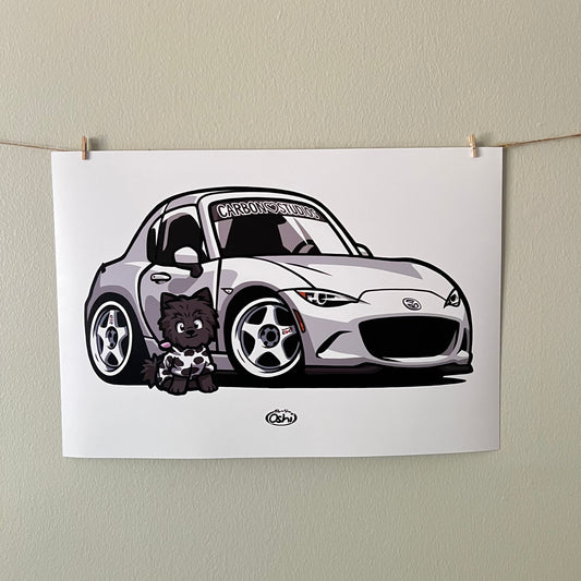 ND RF Miata Poster
