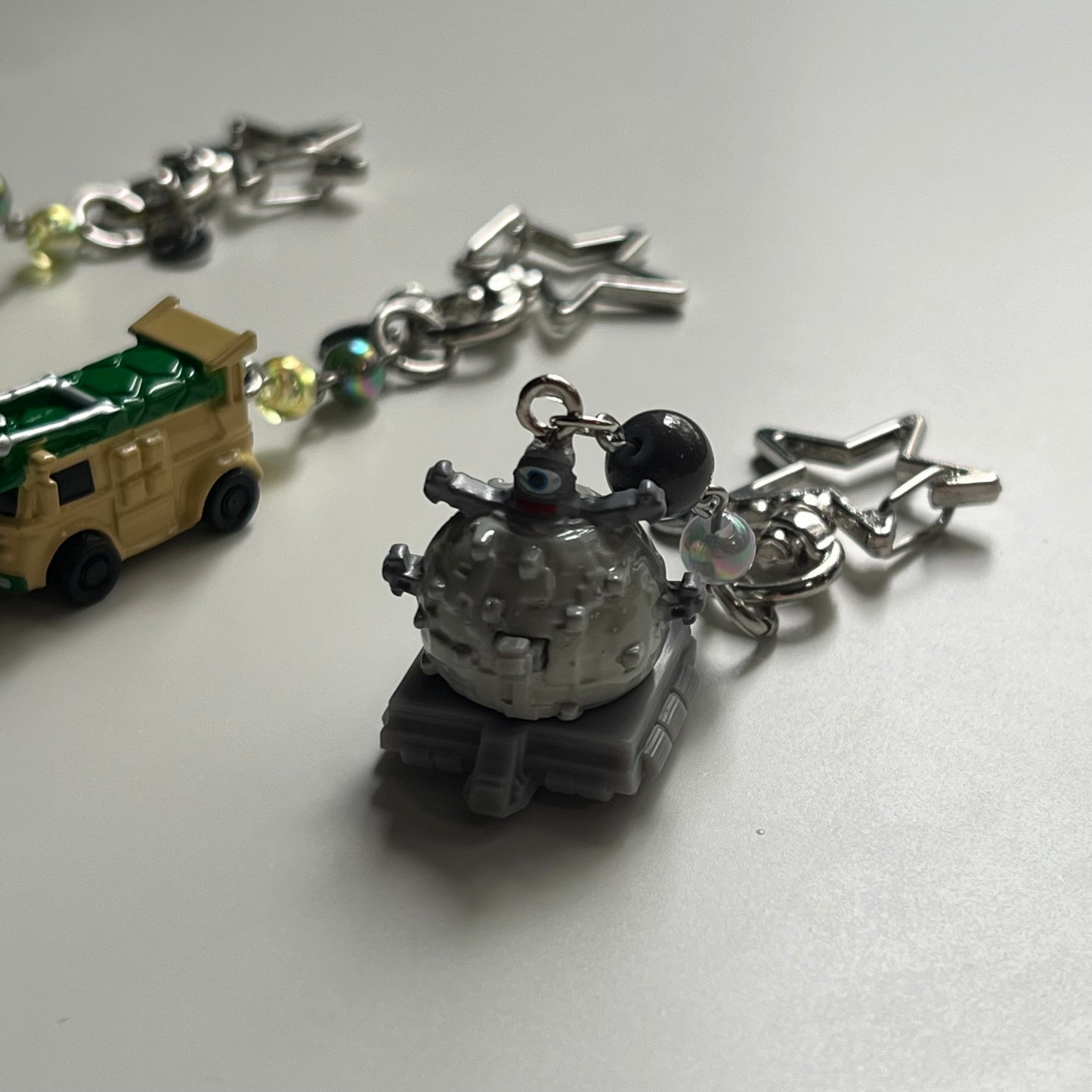 TMNT Beaded Keychains